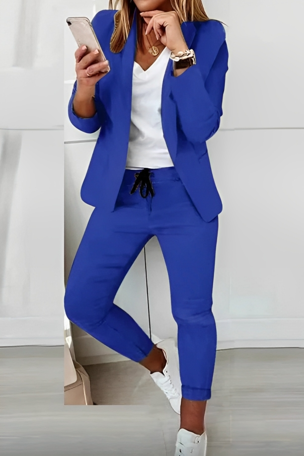2-Piece Lounge Set - Stylish Ladies Casual Outfit