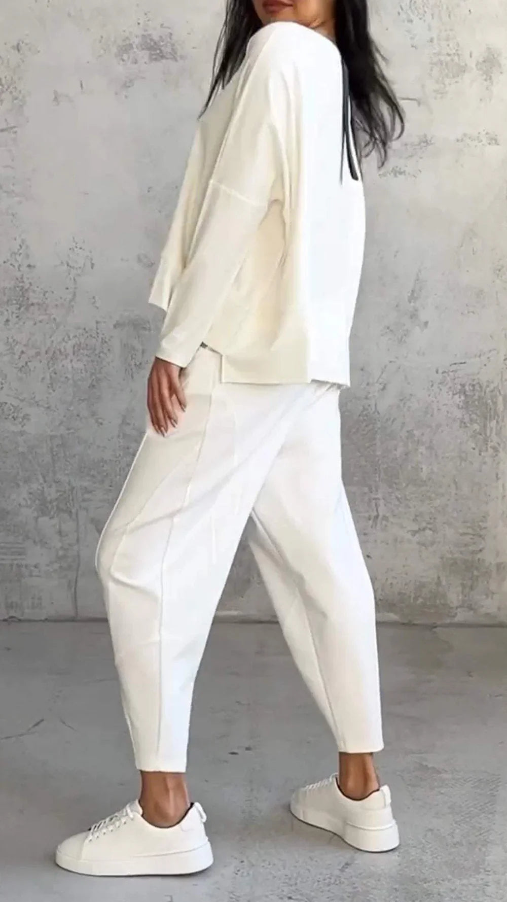 2-Piece Loungewear Set - Cozy Ladies Outfit For Relaxed Days