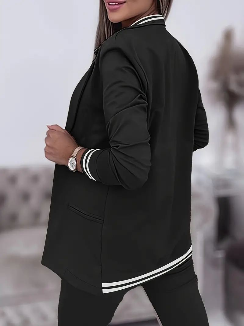 2-piece tailored lounge suit - stylish ladies blazer and trousers set