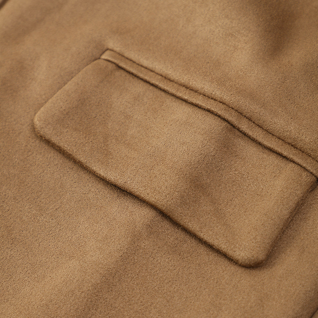 Long sleeve ladies' coat - button detail