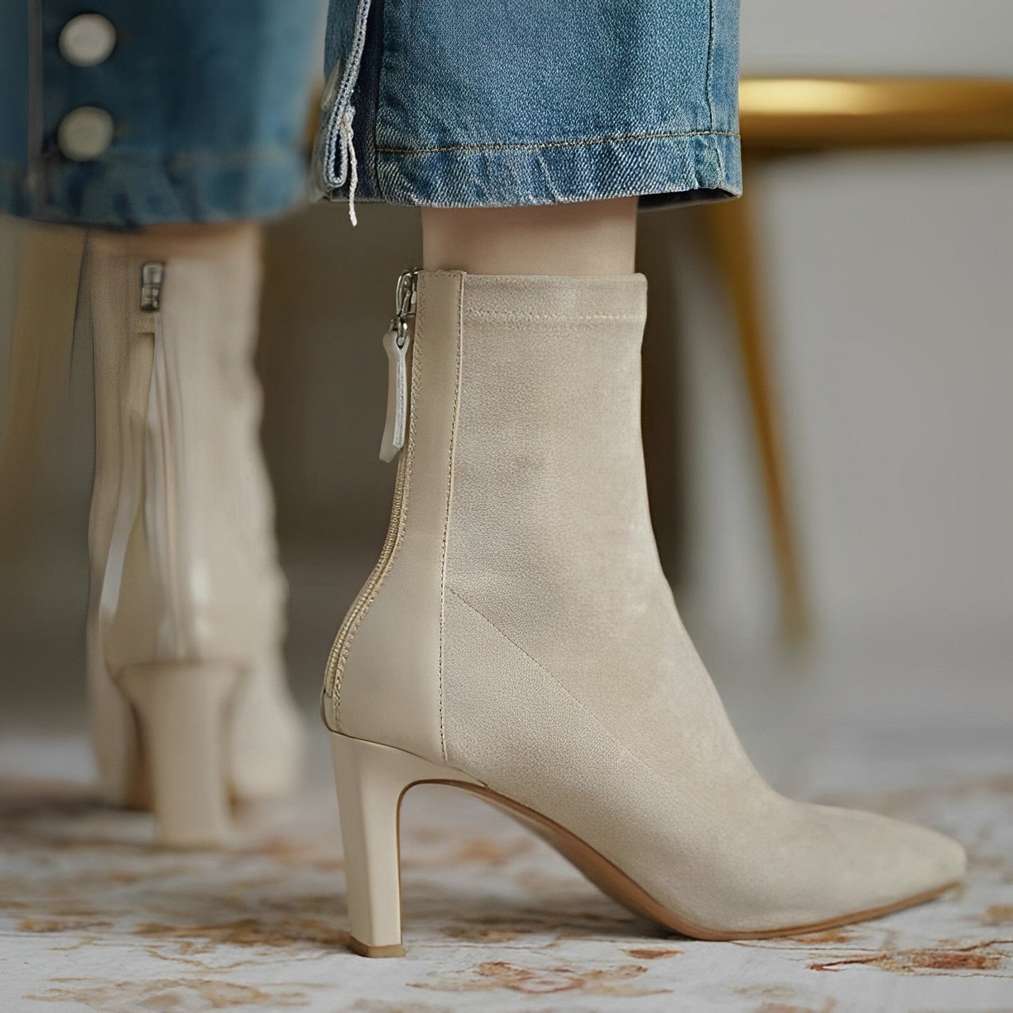 Ankle boots - stylish ladies heeled ankle boots