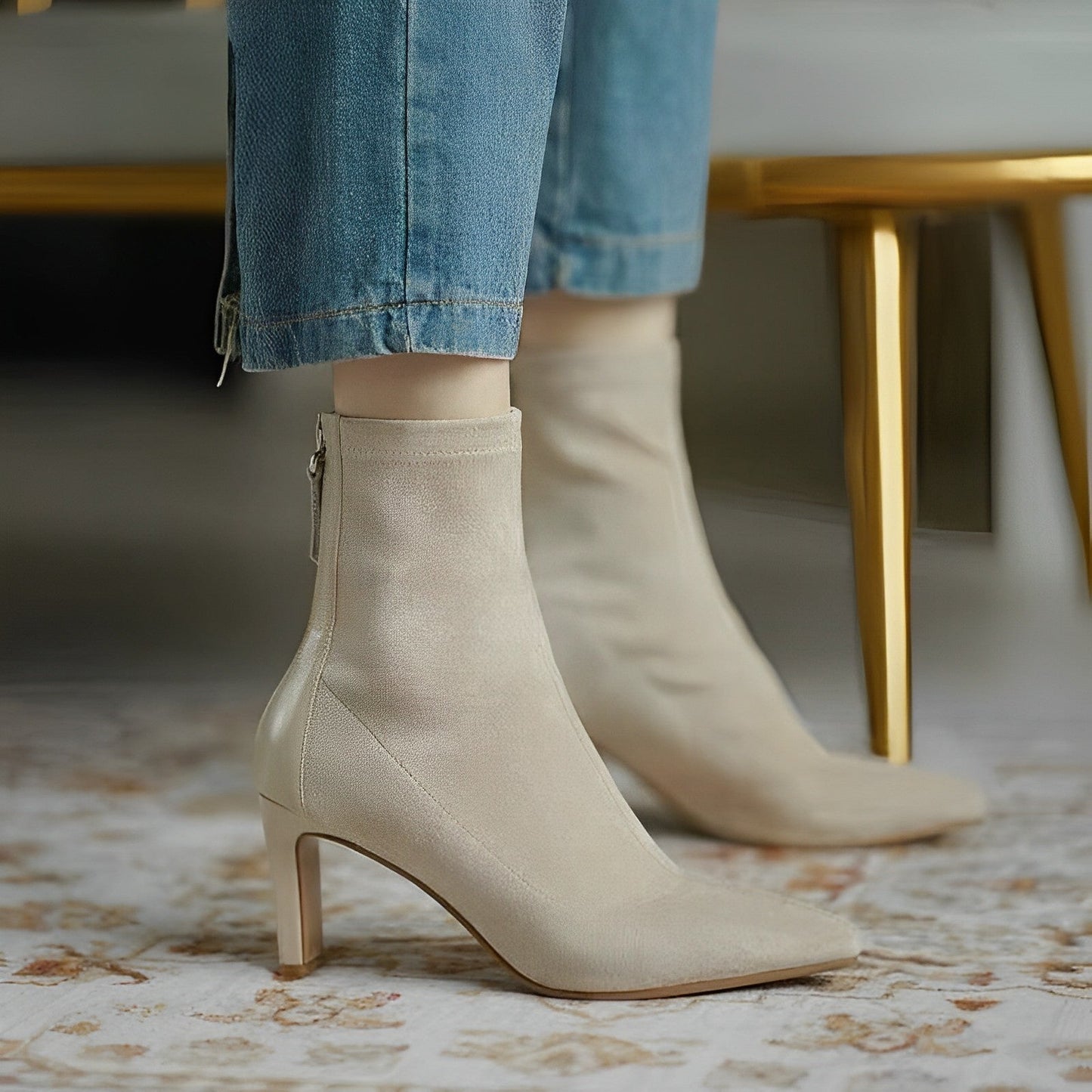 Ankle boots - stylish ladies heeled ankle boots