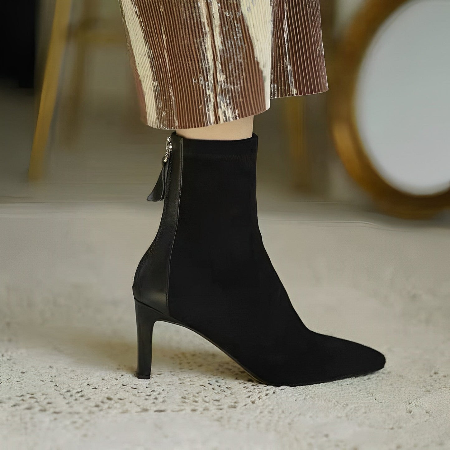 Ankle boots - stylish ladies heeled ankle boots