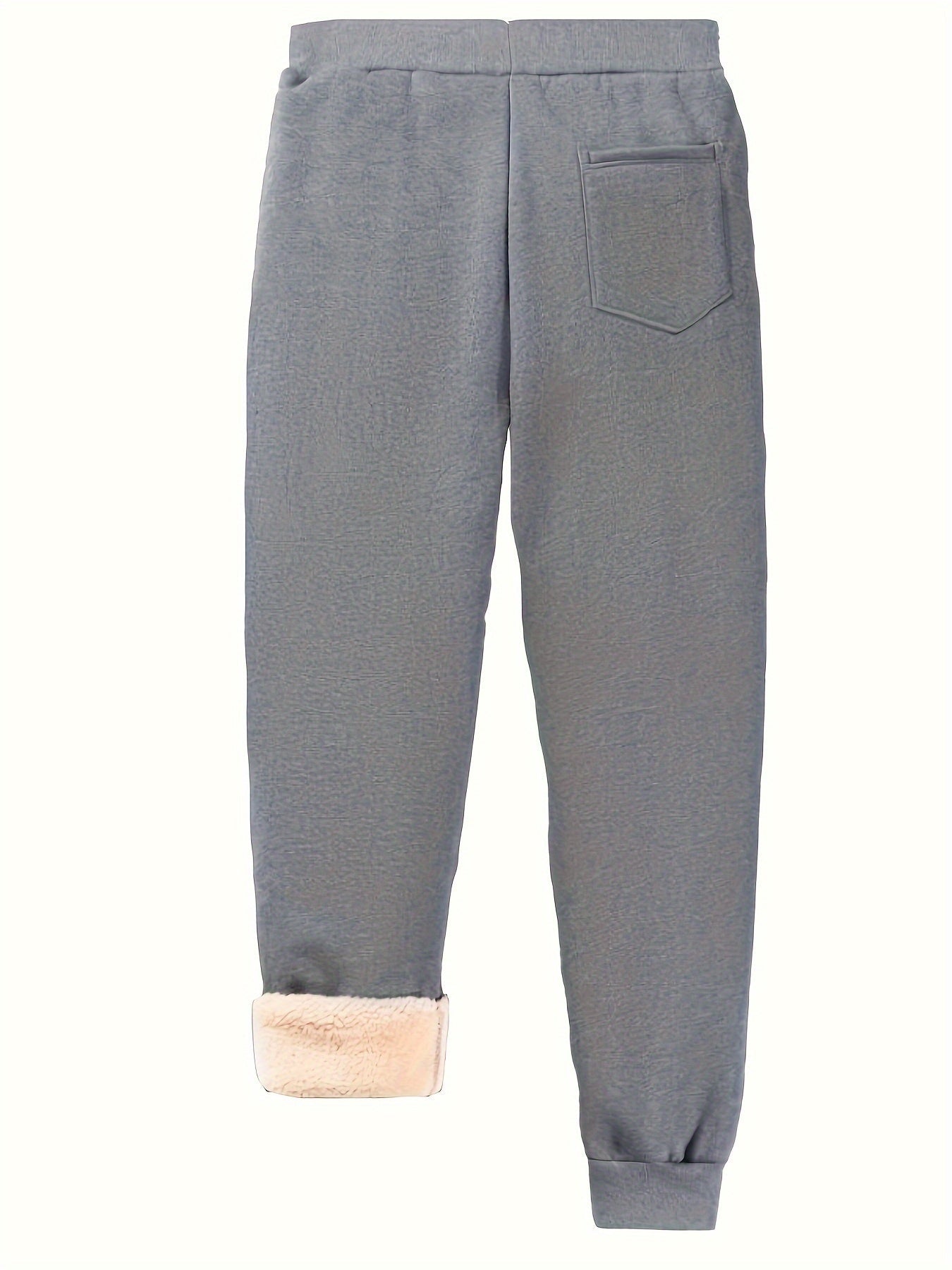 Cozy fleece joggers - warm ladies fleece-lined trousers