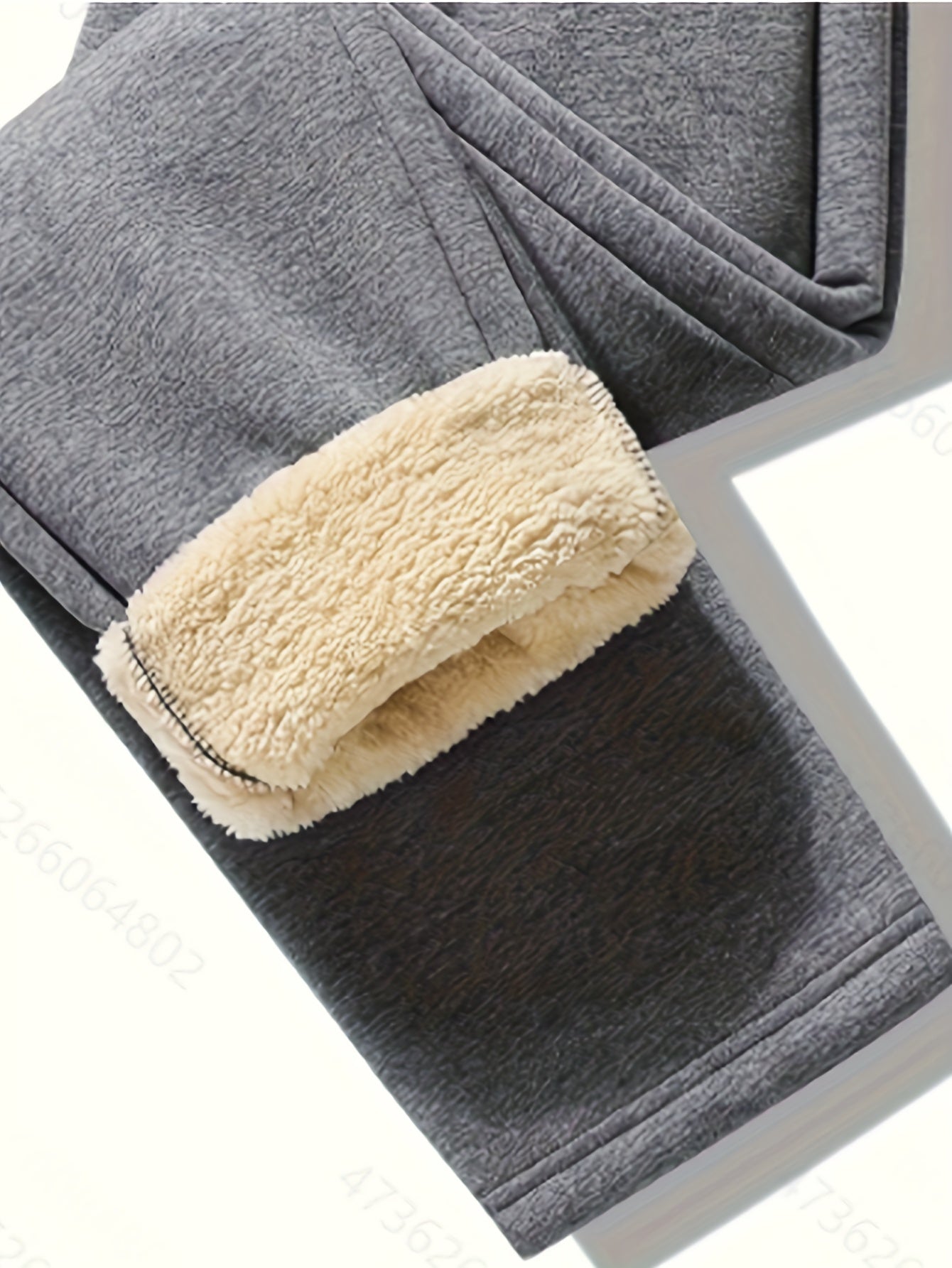 Cozy fleece joggers - warm ladies fleece-lined trousers