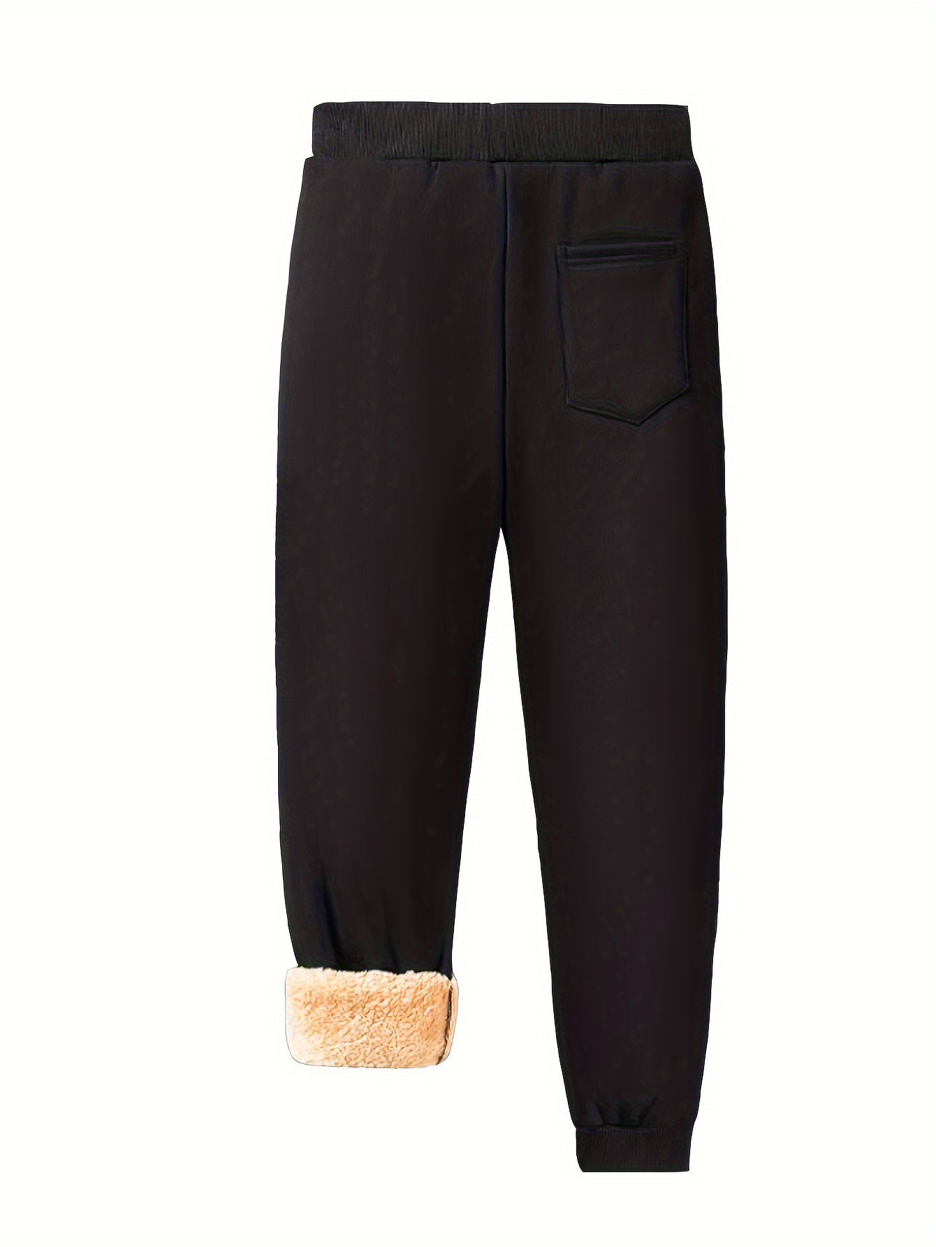 Cozy fleece joggers - warm ladies fleece-lined trousers