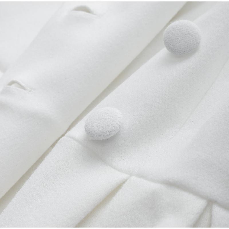 Double-breasted trench coat - elegant ladies outerwear