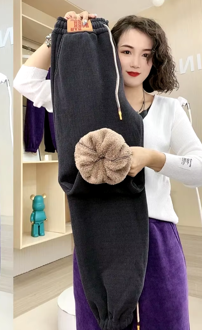 Jogging Shorts - Fleece-Lined Ladies Casual Bottoms
