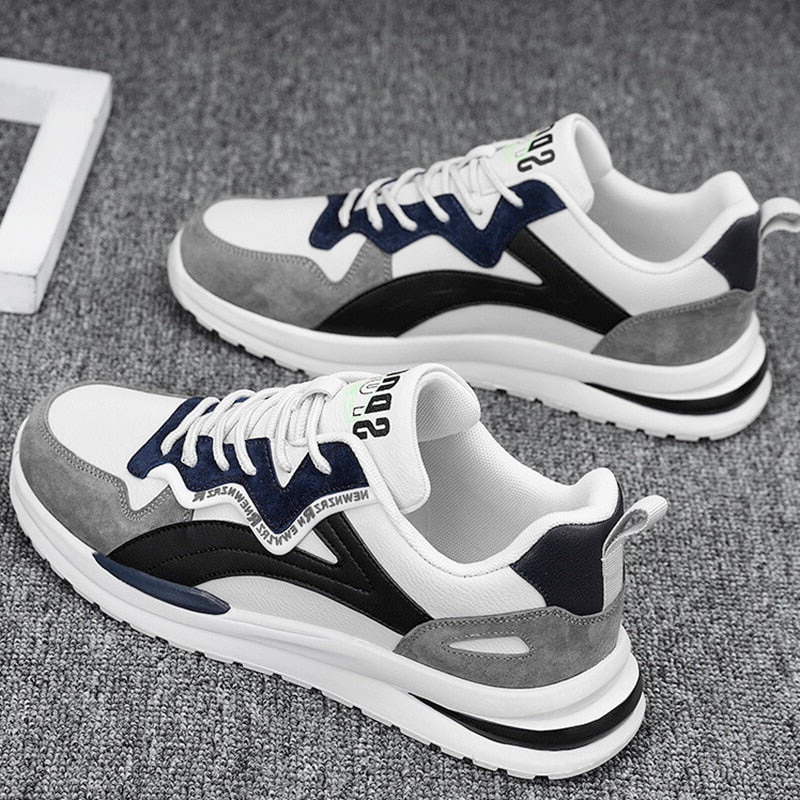 Lace-Up Trainers - Sporty Design Ladies Footwear