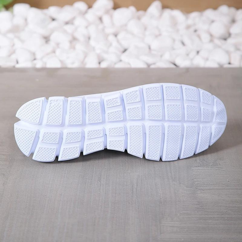 Ladies Airy Lace-Up Shoes - Chic Lightweight Trainers