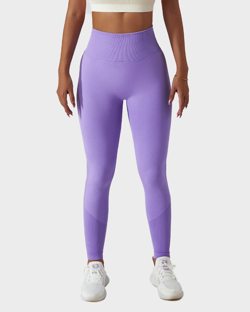 Ladies Athletic Leggings - Seamless Squat-Proof Activewear Pants