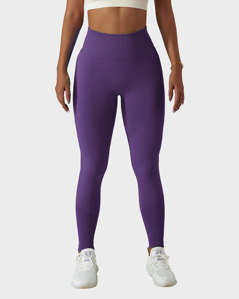 Ladies Athletic Leggings - Seamless Squat-Proof Activewear Pants
