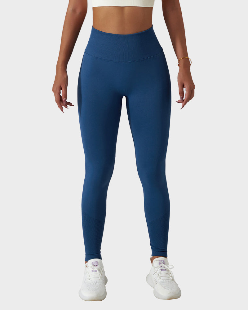 Ladies Athletic Leggings - Seamless Squat-Proof Activewear Pants