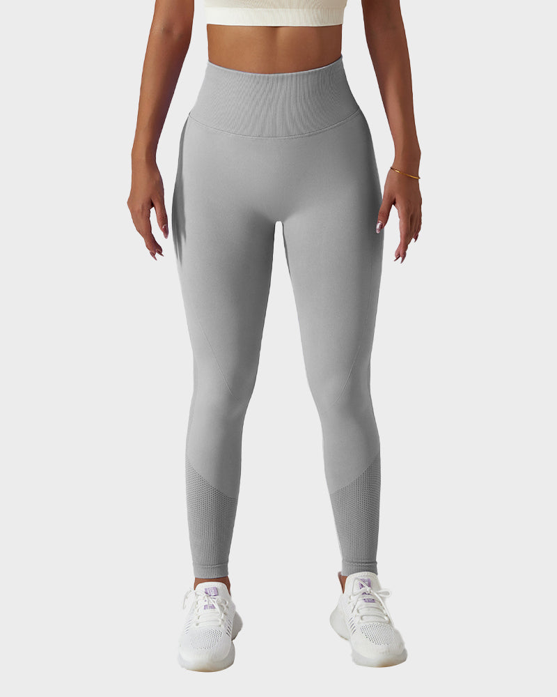 Ladies Athletic Leggings - Seamless Squat-Proof Activewear Pants
