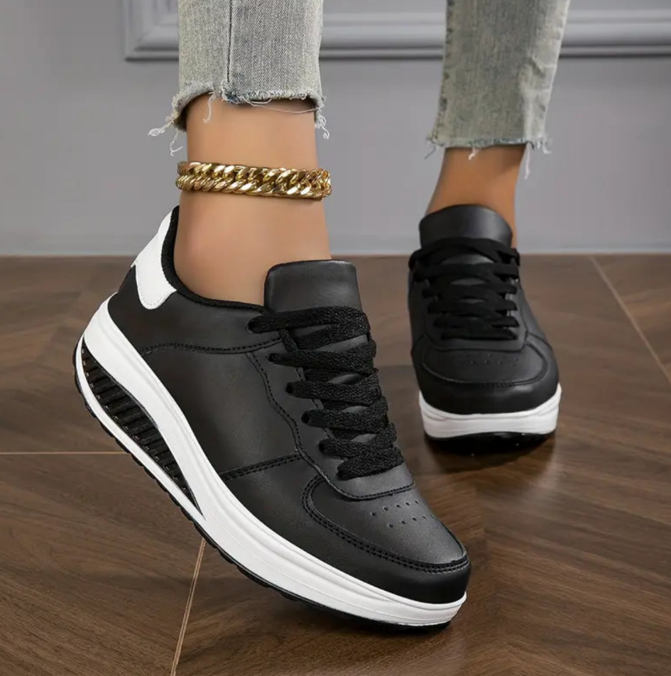 Ladies Orthopaedic Air-Cushion Sneakers - Trendy Cozy Footwear
