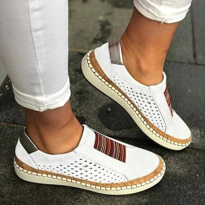 Ladies slip-on shoes - comfortable casual footwear for women