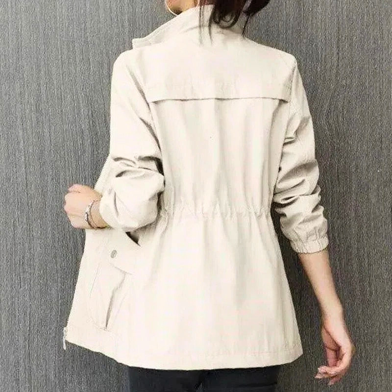 Lightweight Utility Jacket - Versatile Women'S Casual Outerwear