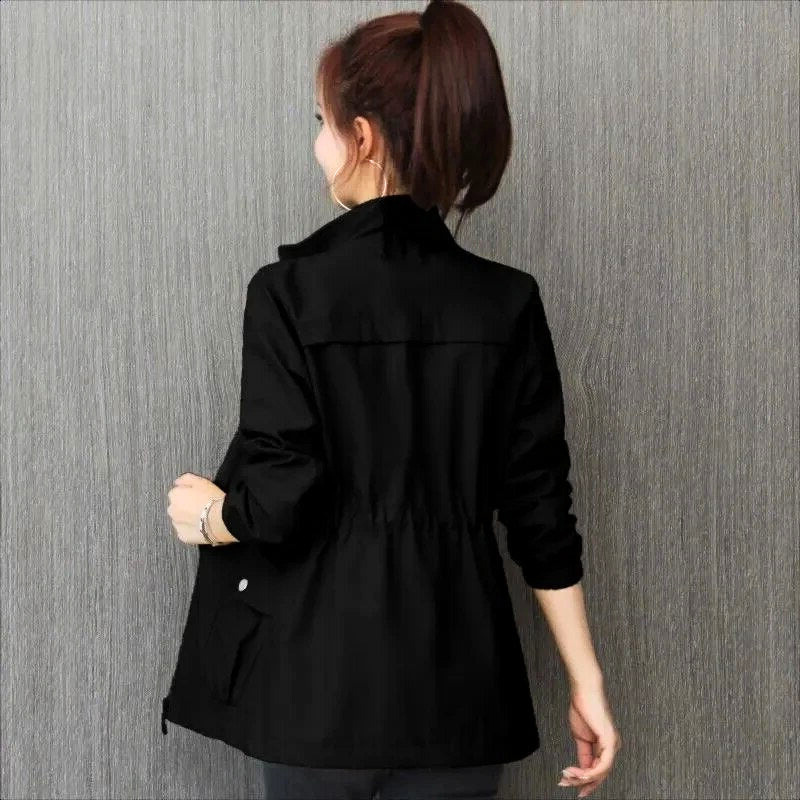 Lightweight Utility Jacket - Versatile Women'S Casual Outerwear