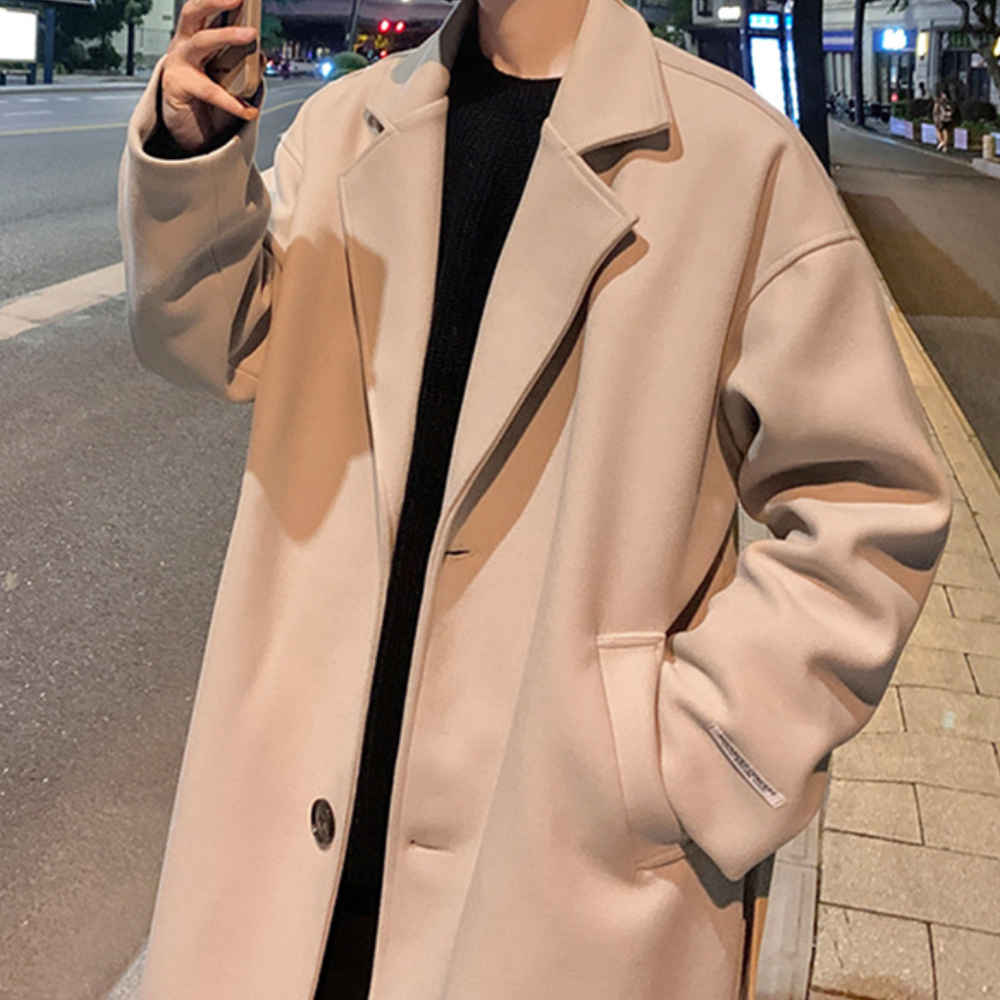 Oversized trench coat - relaxed fit ladies outerwear