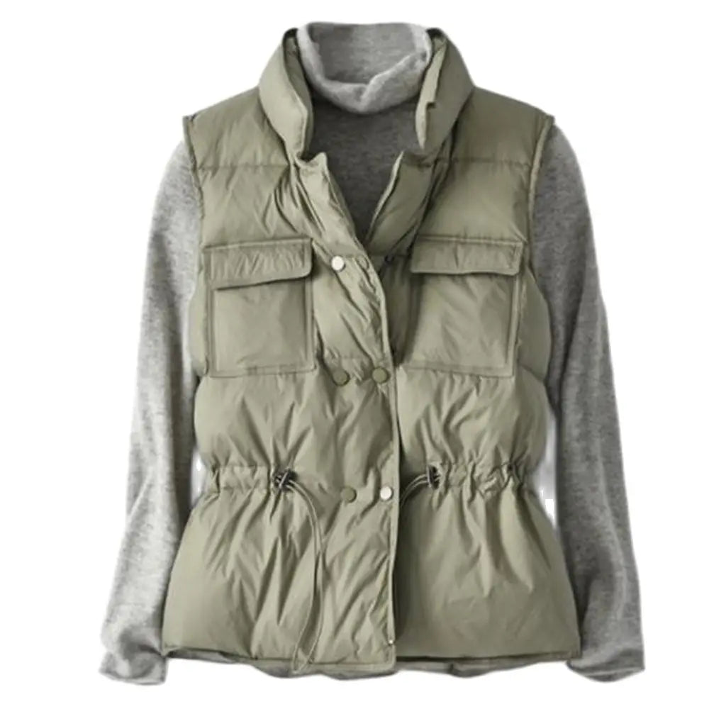 Puffer Vest - Lightweight Ladies Padded Gilet With Pockets