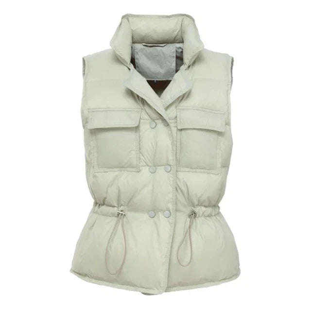 Puffer Vest - Lightweight Ladies Padded Gilet With Pockets