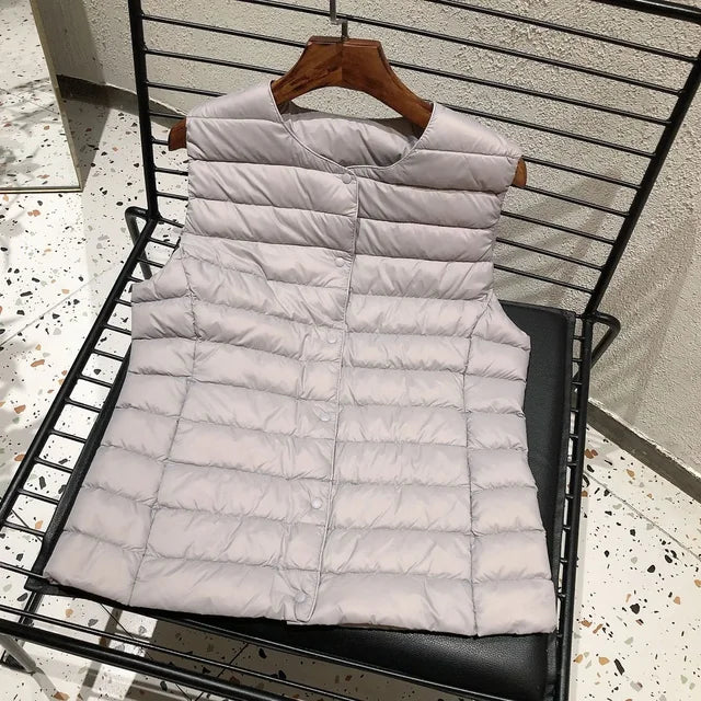 Puffer Vest - Lightweight Quilted Ladies Gilet