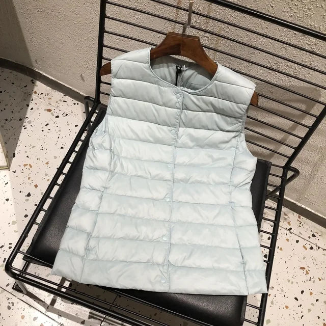 Puffer Vest - Lightweight Quilted Ladies Gilet