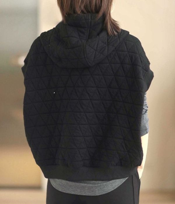 Quilted Body Warmer - Contemporary Women'S Sleeveless Jacket