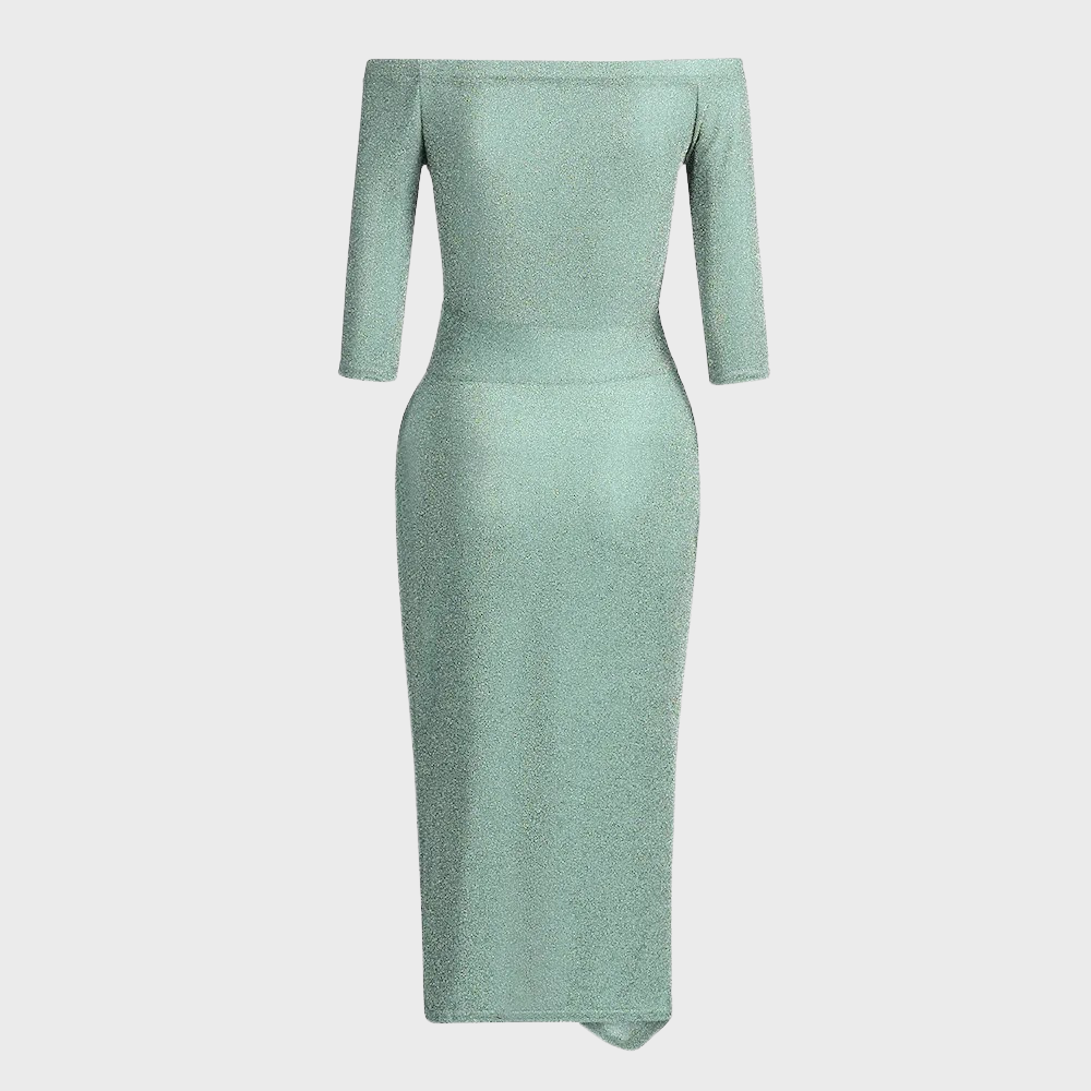 Side Slit Dress - Elegant Ladies Evening Gown