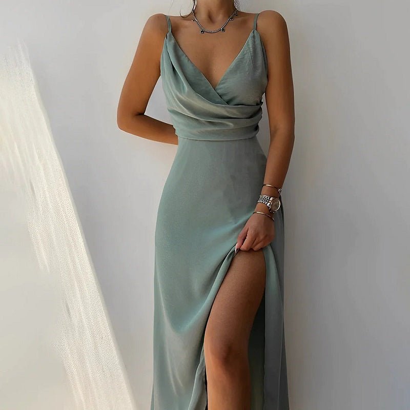 Sophisticated Long Dress - Chic Ladies Evening Gown