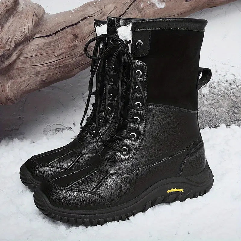 Waterproof snow boots - casual outdoor ladies footwear