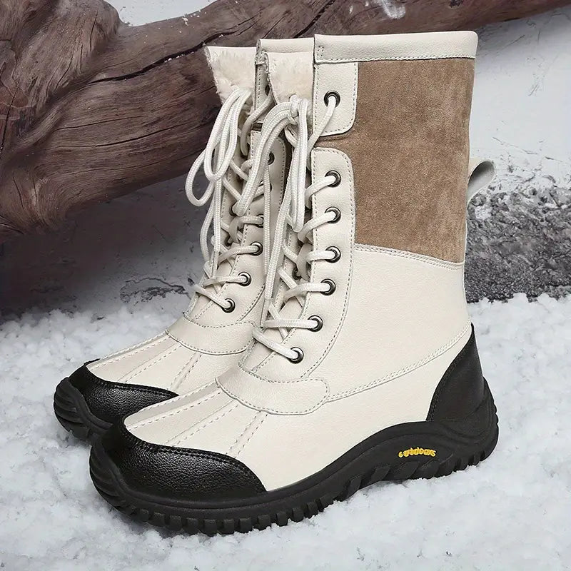 Waterproof snow boots - casual outdoor ladies footwear