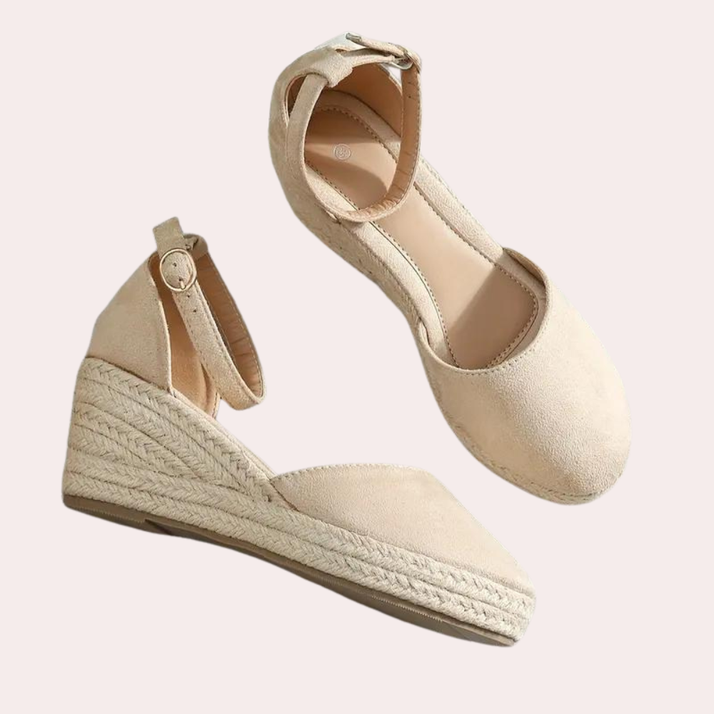 Wedge Sandals - Chic Espadrille Shoes For Ladies