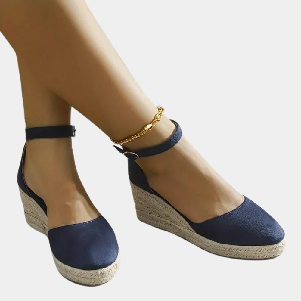 Wedge Sandals - Chic Espadrille Shoes For Ladies