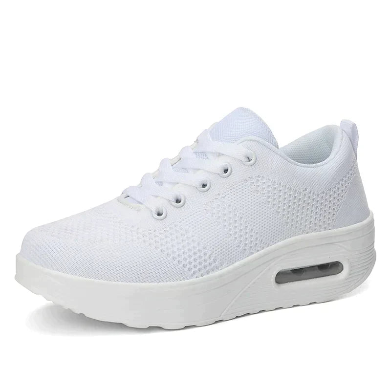 Air Cushion Sneakers - Cozy Ladies Trainers For Everyday Wear