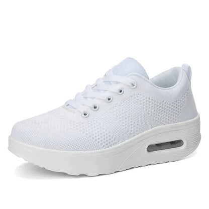 Air Cushion Sneakers - Cozy Ladies Trainers For Everyday Wear