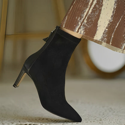 Ankle boots - stylish ladies heeled ankle boots
