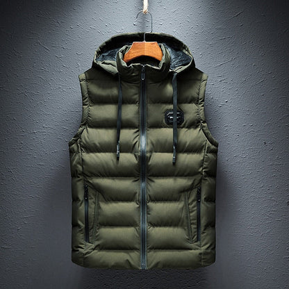 Bodywarmer - Lightweight Hooded Vest For Ladies