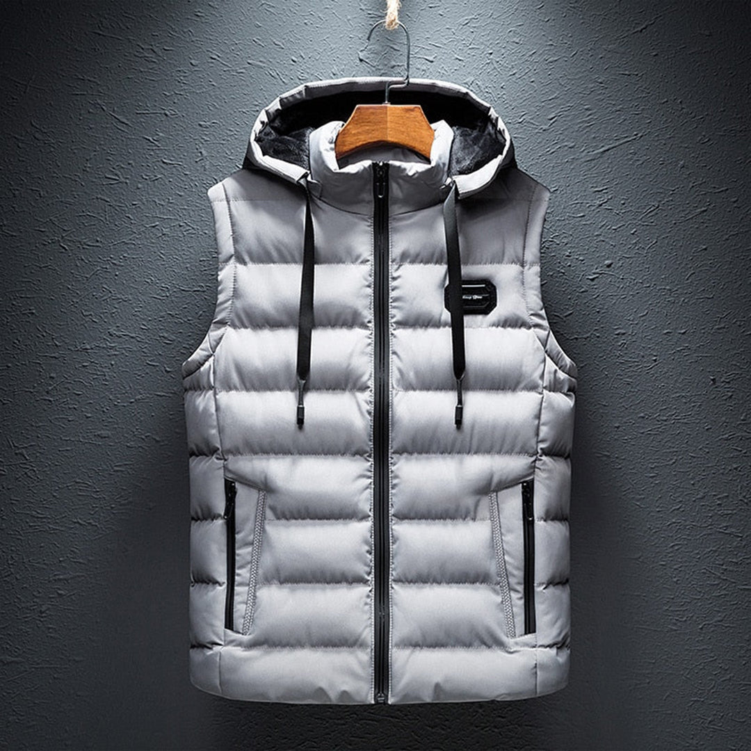 Bodywarmer - Lightweight Hooded Vest For Ladies