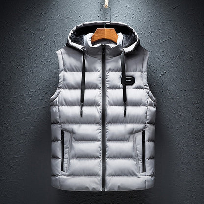 Bodywarmer - Lightweight Hooded Vest For Ladies