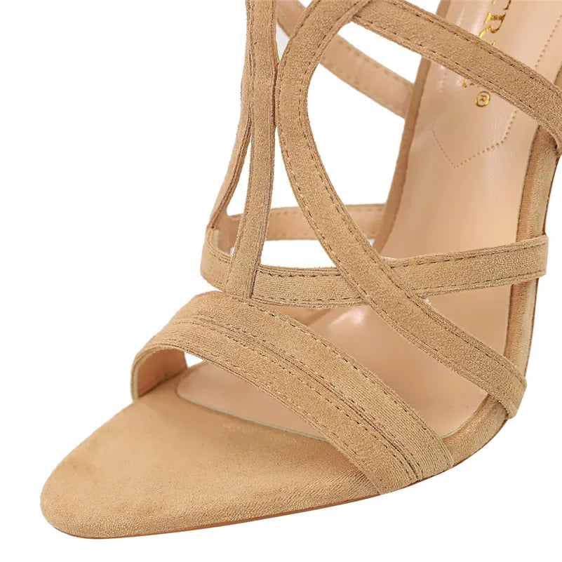 High Heel Sandals - Stylish Gladiator Style Ladies Shoes