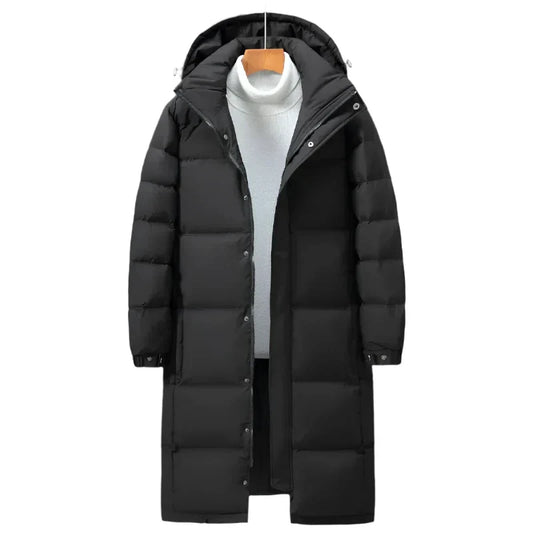 Insulated Winter Coat - Long Ladies Padded Parka