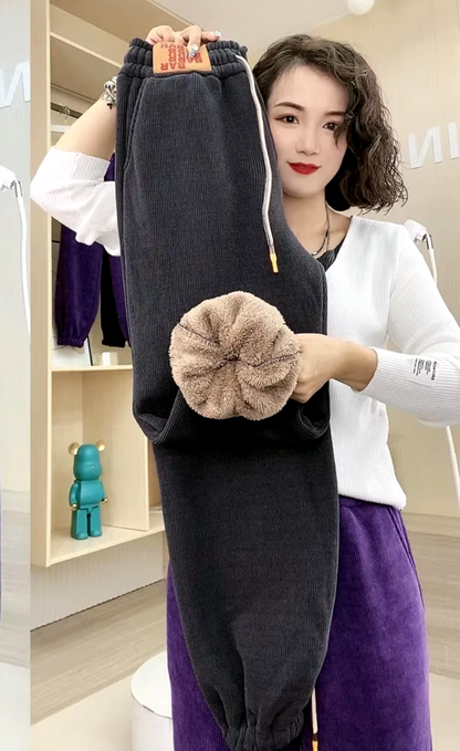 Jogging Shorts - Fleece-Lined Ladies Casual Bottoms