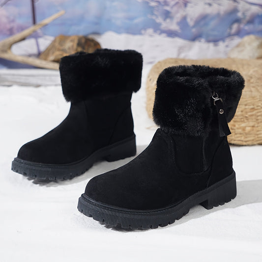 Ladies Ankle Boots - Warm And Cozy Winter Footwear