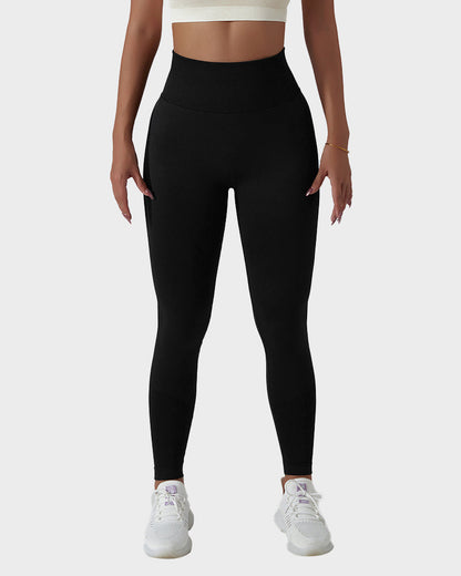 Ladies Athletic Leggings - Seamless Squat-Proof Activewear Pants