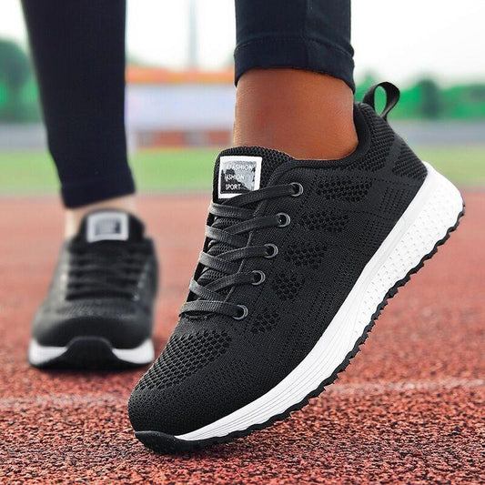 Ladies' breathable sports trainers - lightweight running shoes