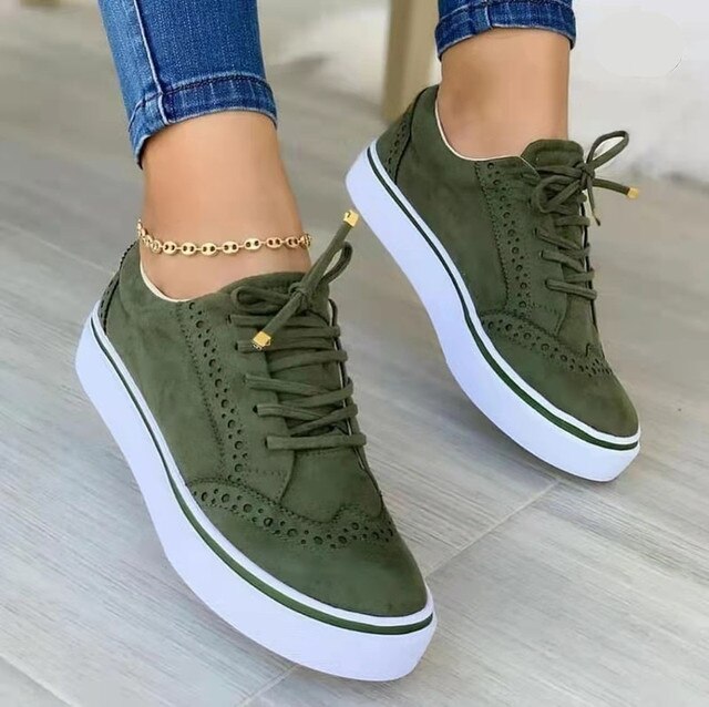 Ladies casual sneakers - stylish lightweight trainers for everyday wear