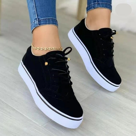 Ladies casual sneakers - stylish lightweight trainers for everyday wear