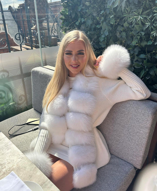 Ladies Faux Fur Vest - Deluxe Winter Layering Piece