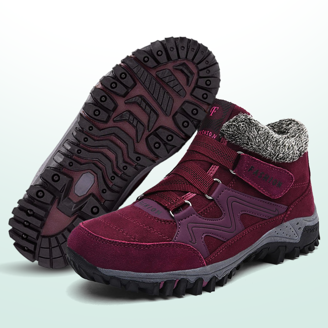 Ladies Hiking Boots - Durable Mid-Top Outdoor Footwear
